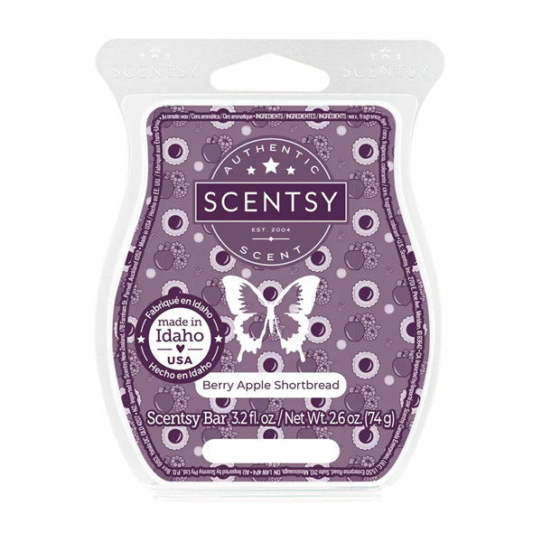 Scentsy Bar Berry Apple Shortbread