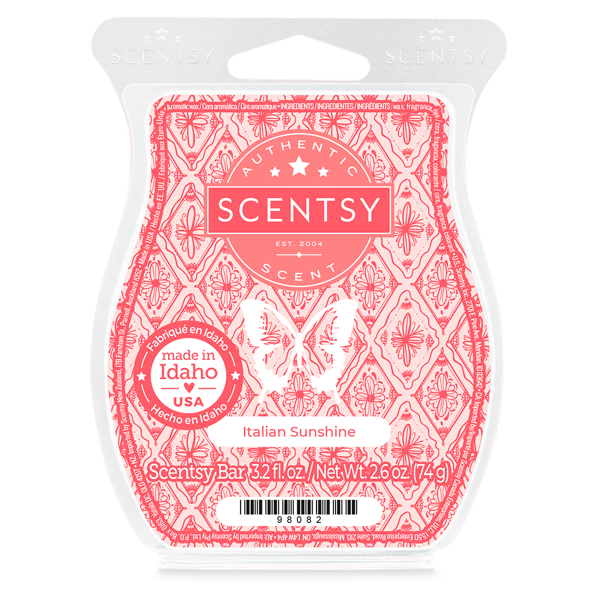 Scentsy Bar Italian Sunshine