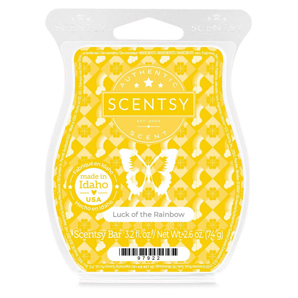 Scentsy Bar Luck of the Rainbow