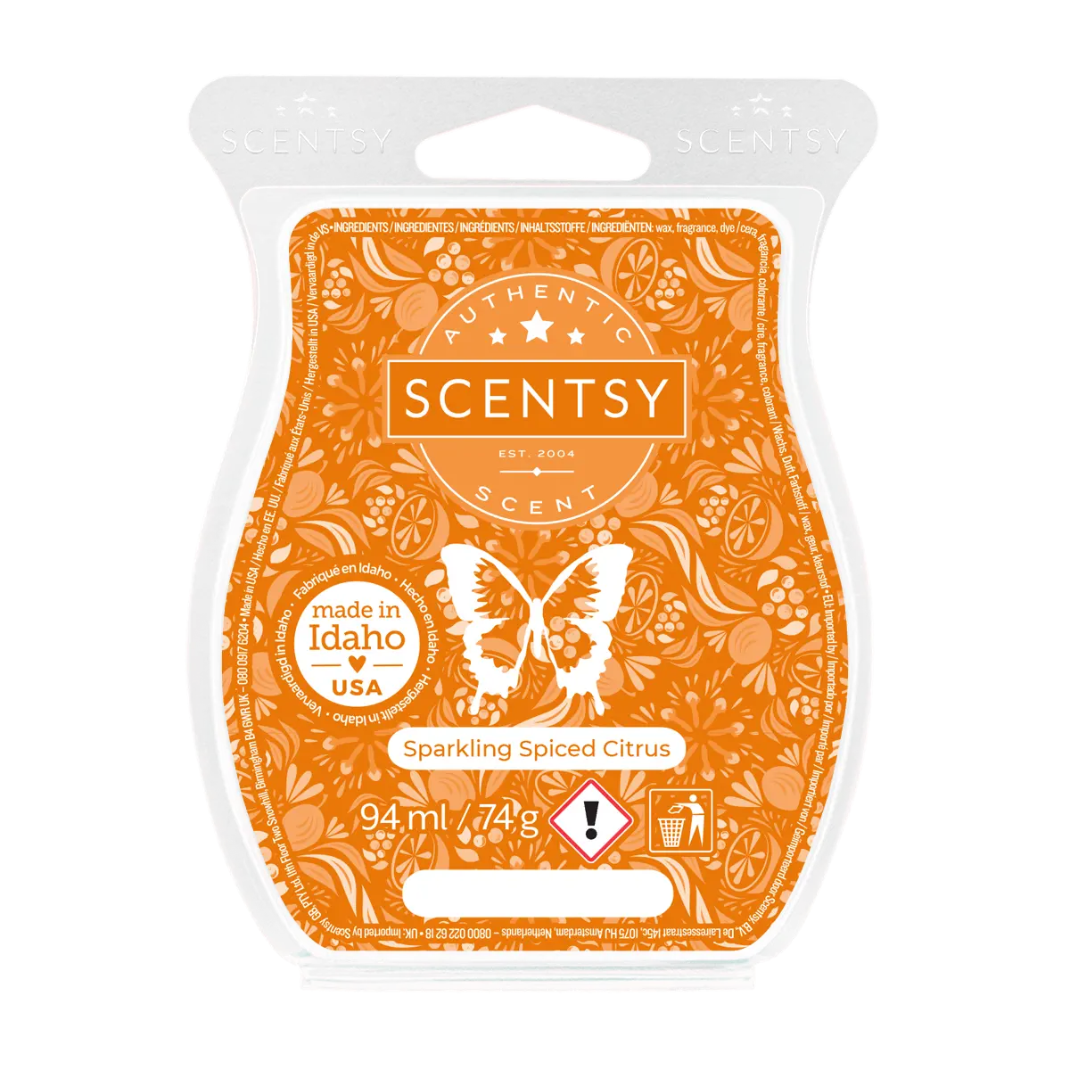 Scentsy Bar Sparkling Spiced Citrus
