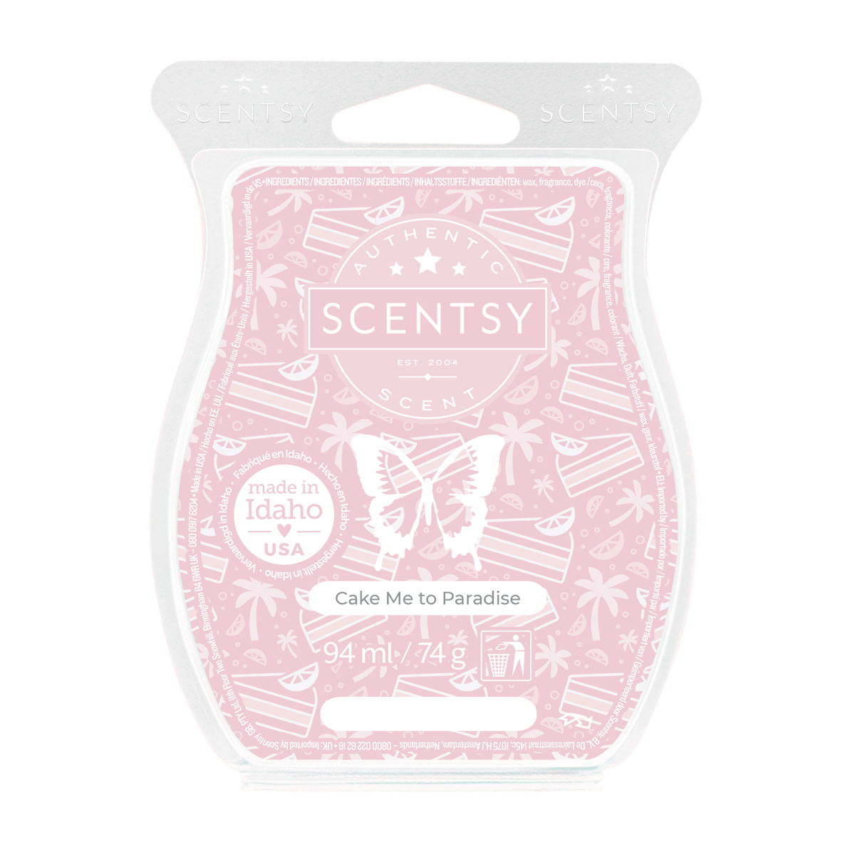 Scentsy Bar Cake Me to Paradise