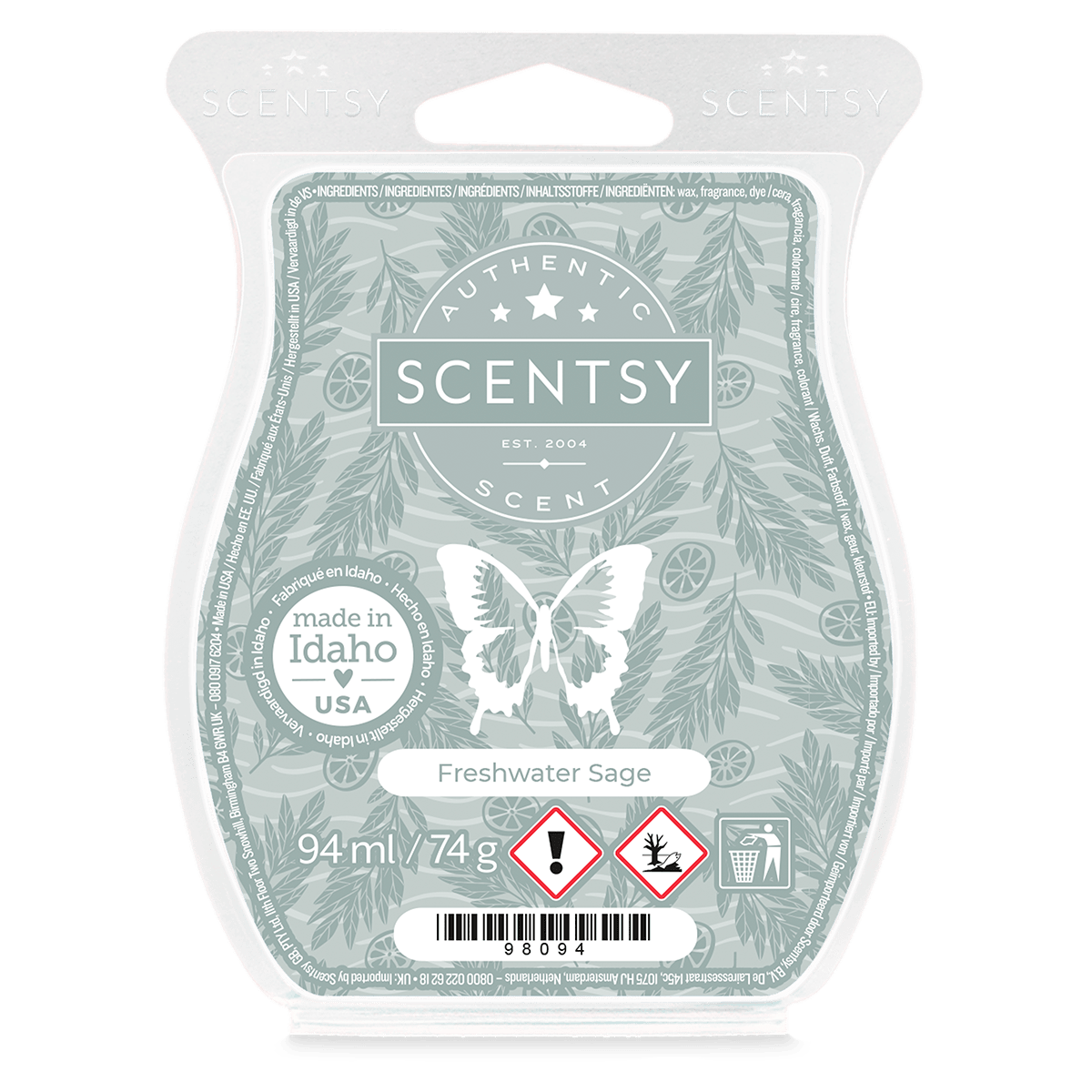Scentsy Bar Freshwater Sage