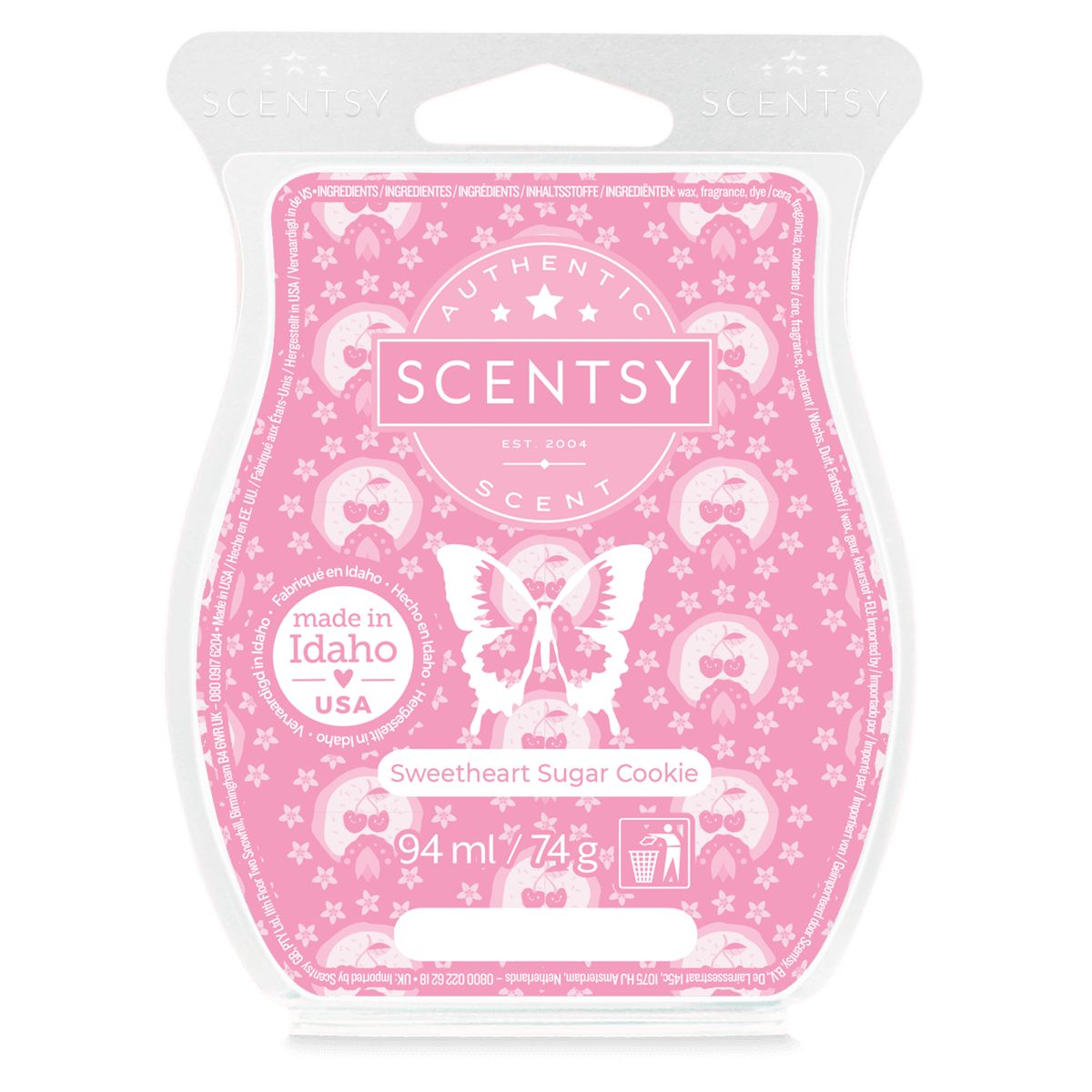 Scentsy Bar Sweetheart Sugar Cookie