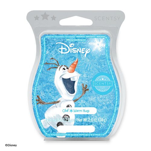 Scentsy Bar Disney Olaf Warm Hugs