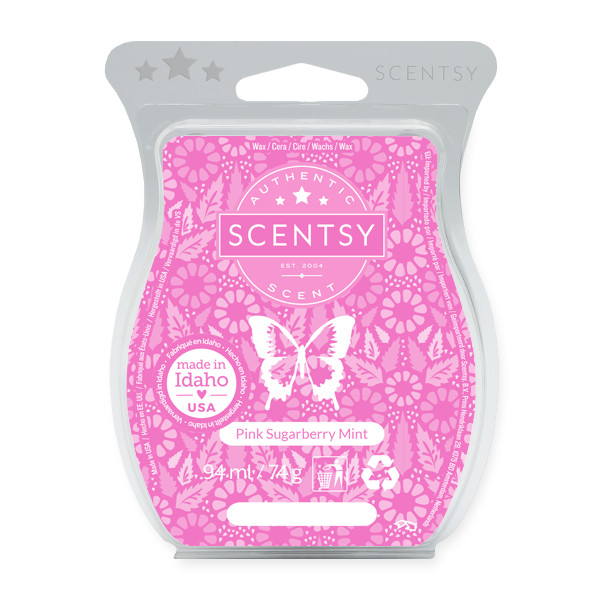 Scentsy Bar Pink Sugarberry Mint