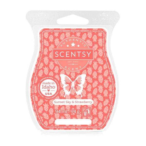 Scentsy Bar Sunset Sky & Strawberry