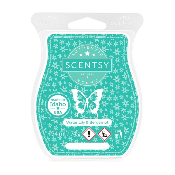 Scentsy Bar Water Lily & Bergamot